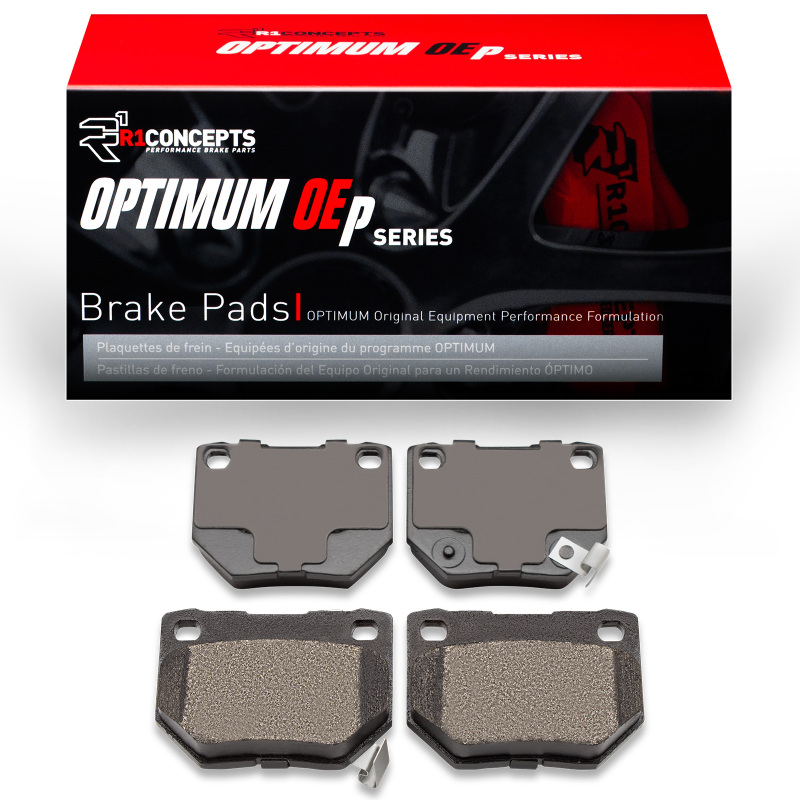 Subaru Impreza Brake Pads - Rear - R1 Concepts - Optimum OE - `06-`07